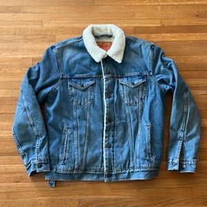 Levi’s Sherpa Denim Jacket